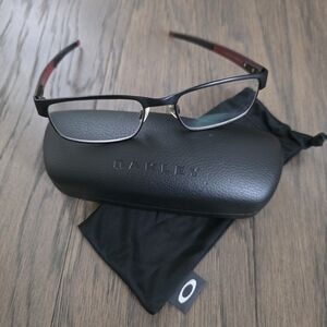 OAKLEY Carbon Plate Matte Black Prescription Glasses